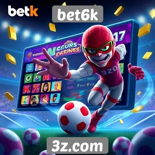Funcionalidades da plataforma de jogos bet6k
